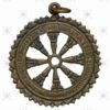 Amulet Bánh Xe Chuyển Pháp Luân - Wat Suthat - B.E.250x